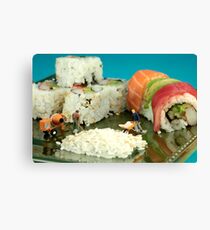 Making Sushi Canvas Print