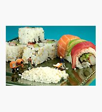 Making Sushi Photographic Print