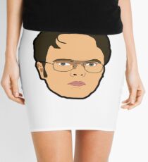 Dwight Schrute Mini Head Mini Skirt