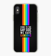 Come to the Gay side, we have Rainbows iPhone Case
