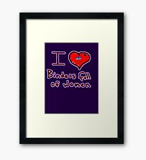 i love binders full of women Mitt Romney Framed Print