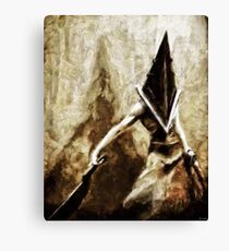 Pyramid Head Canvas Print