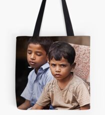Boys In The Market Tote Bag