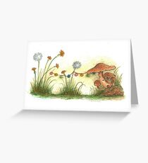 Shroom House #1 Greeting Card