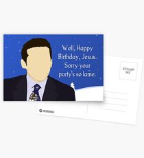 Happy Birthday Jesus Postcards