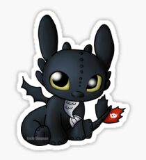 Chibi Toothless Sticker