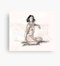 Warm up Canvas Print