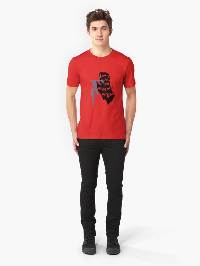 Alternate view of Not Made of Sugar Slim Fit T-Shirt