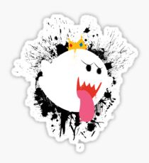 King Boo Splattery Design Sticker