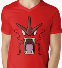 Red Gyarados Men's V-Neck T-Shirt