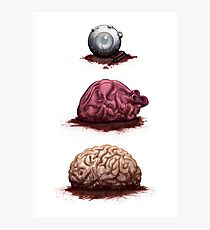 Eye Heart Brains Photographic Print
