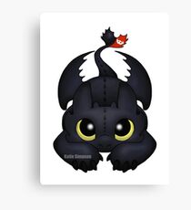 Pounce Canvas Print