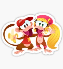 Monkey Buddies Sticker