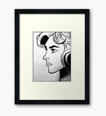 monotone Framed Print