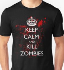 Keep Calm and Kill Zombies 3 Unisex T-Shirt