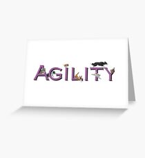 Agility Fun! Greeting Card