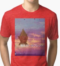 Camiseta de tejido mixto マ ッ キ ュ ュ ュ ュ ュ GNOMECHILD