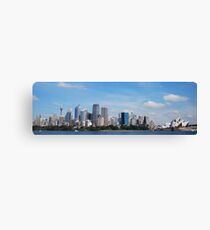 Sydney From the Water Canvas Print