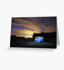 VW Camper Greeting Card