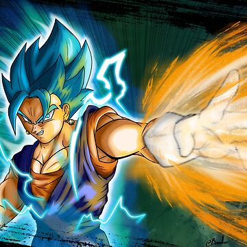 Dragon Ball Backpacks - Legends Son Goku Super Saiyan Blue Canvas