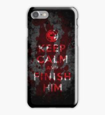 Keep Calm and Finish Him iPhone 7 Case