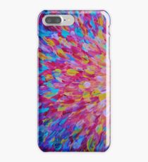 SPLASH, Revisited - Bold Beautiful Feminine Romance Ocean Beach Waves Abstract Acrylic Magenta Crimson iPhone 7 Plus Case