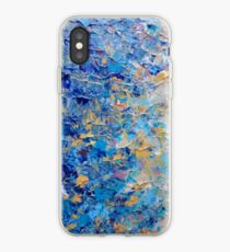 HYPNOTIC BLUE SUNSET - Simply Beautiful Royal Blue Navy Turquoise Aqua Sunrise Abstract Nature Decor iPhone Case