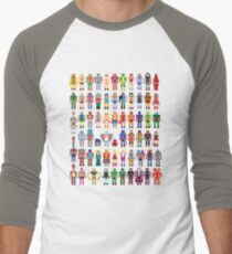 8-bit Masters Men's Baseball ¾ T-Shirt