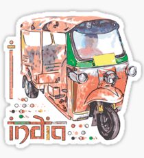 I LOVE INDIA T-shirt Sticker