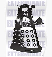 DARLEK EXTERMINATE Poster