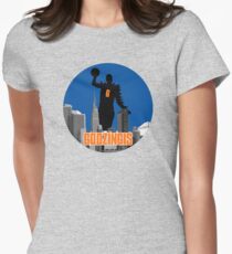 Godzingis- Blue Women's Fitted T-Shirt