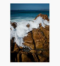 Granite Coast line, Tasmania Photographic Print