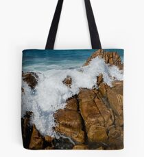 Granite Coast line, Tasmania Tote Bag
