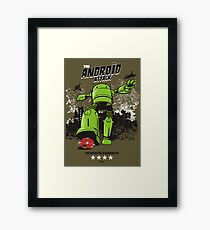 ANDROID ATTACK Framed Print