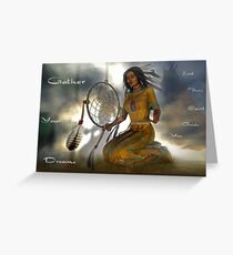 gather your dreams Greeting Card