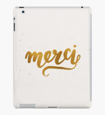 Merci iPad Case/Skin