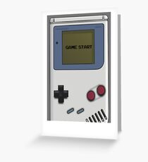 Nintendo Gameboy Greeting Card