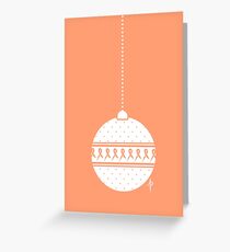 Bauble Greeting Card