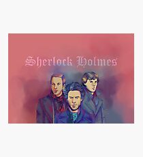 3 Sherlock Photographic Print