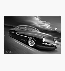Moonrise Over Mercury Photographic Print