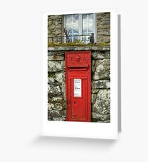 Edward VII Postbox Greeting Card