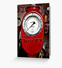 Eco Tireflator Greeting Card