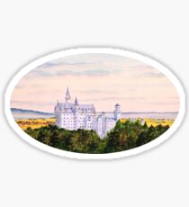 Neuschwanstein Castle Bavaria Germany Sticker