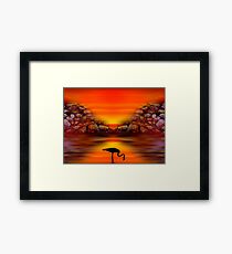 Sunset 9 Framed Print