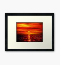 Sunset 10 Framed Print
