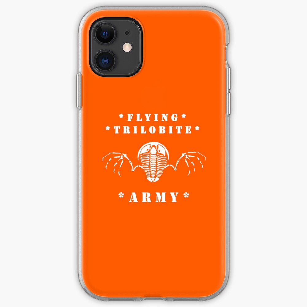 Flying Trilobite Army iPhone Case & Cover