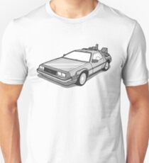 Back to the Future Delorean Unisex T-Shirt