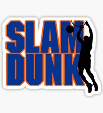 Basketball Slam Dunk Sticker