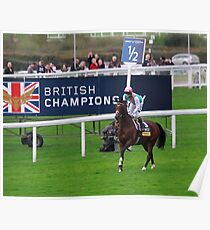 Frankel- British Champion! Poster