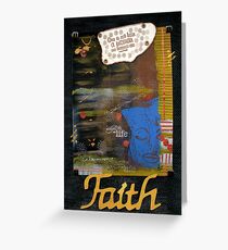 FAITH Banner Greeting Card